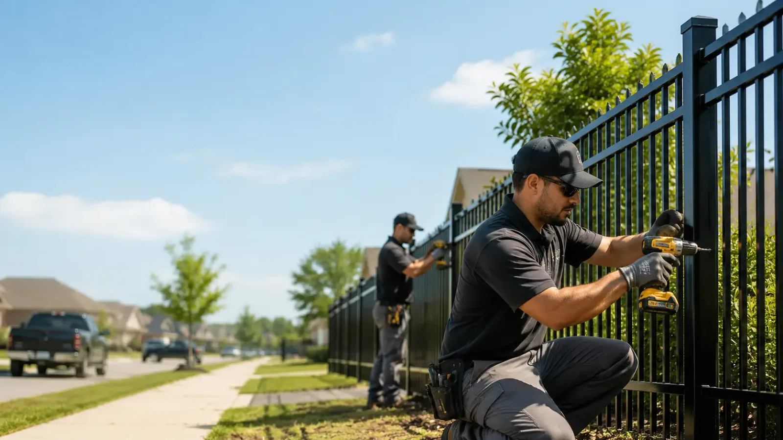 Metal Fence Installation in Greenville, OH